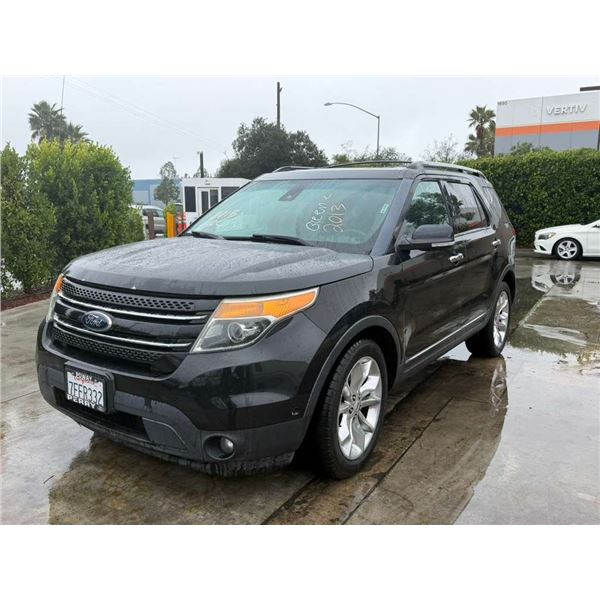 FORD  EXPLORER 2013 O/S TITLE 2 DAYS