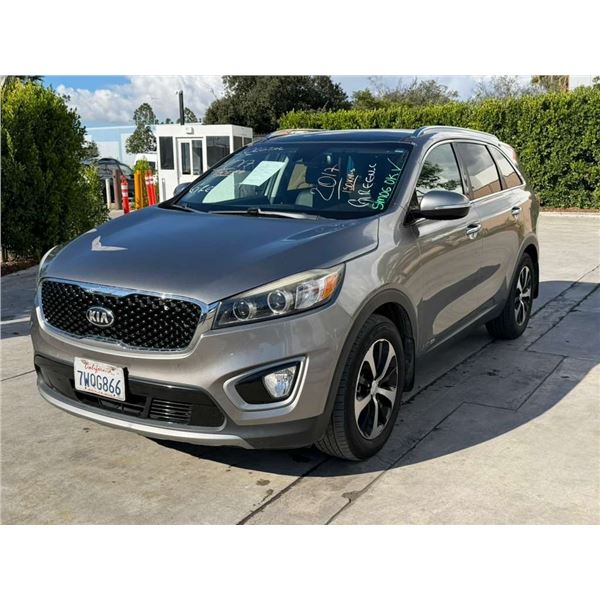 KIA SORENTO 2017 APPT/DUP-T SMOG