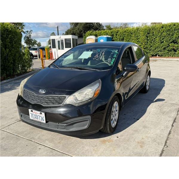 KIA RIO 2014 O/S-WAIT/TITLE- SMOG