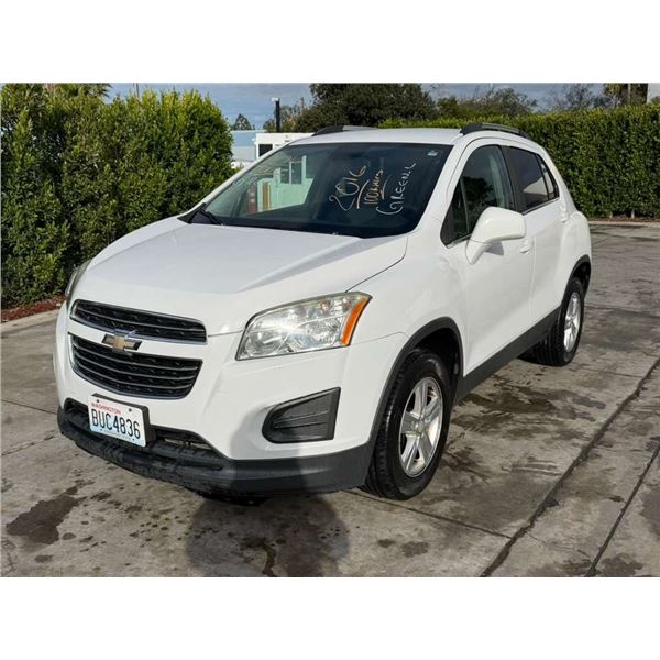 CHEV TRAX 2016 O/S-TITLE