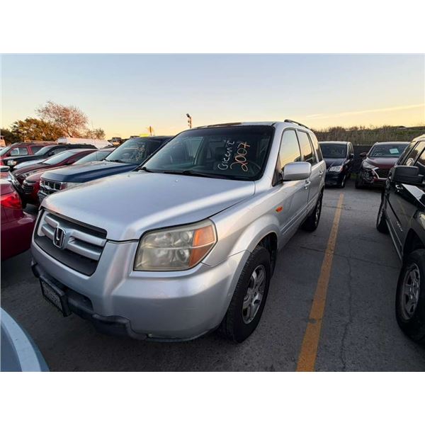 HOND PILOT 2007 APP/DUP-T/EXP-ONLY