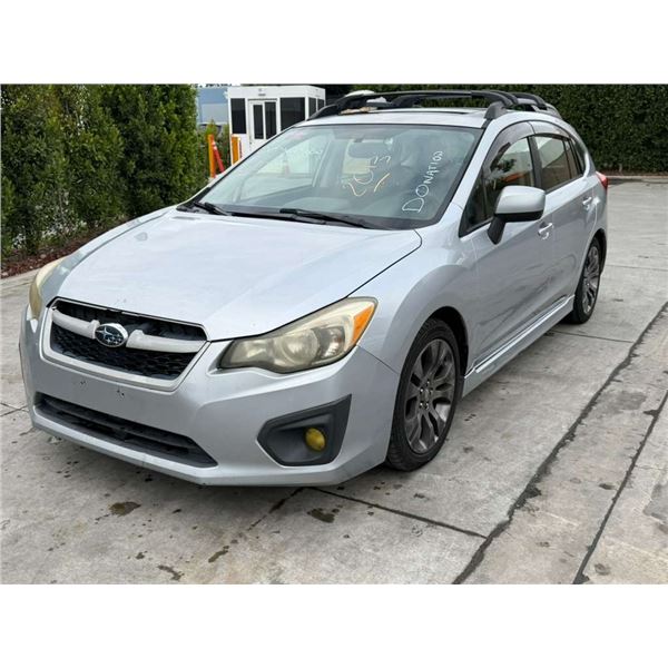 SUBA IMPREZA 2013 T-DONATION