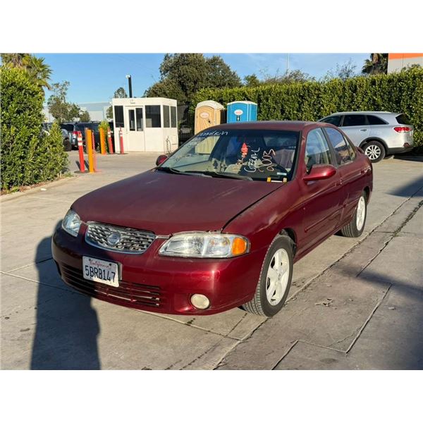 NISS SENTRA 2003 T-DONATION