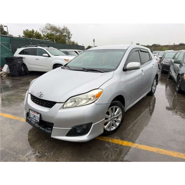 TOYT MATRIX 2010 APP/DUP-T/EXP-ONLY