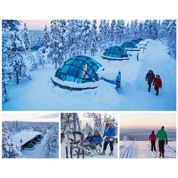 Winter Wonderland Escape: Igloos, Northern Lights, & Adventure