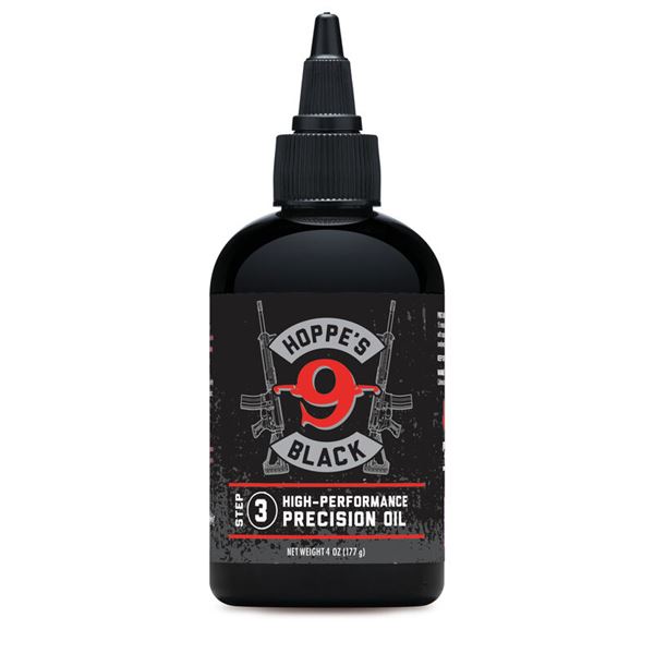 Hoppe's Black High-Performance Gun Precision Oil 118 ml #3 UPC 26285000894 SKU HBL4CN