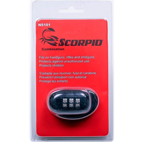 Scorpio Combination Trigger Lock UPC 838348001027 SKU NS101