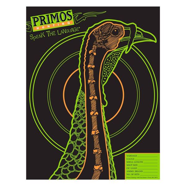 Primos Visishot Turkey Target 10-Pack UPC 10135060428 SKU 6042