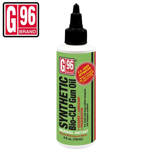 G96 Synthetic Bio-CLP Gun Oil 4 Fl Oz UPC 616774205314 SKU 2053