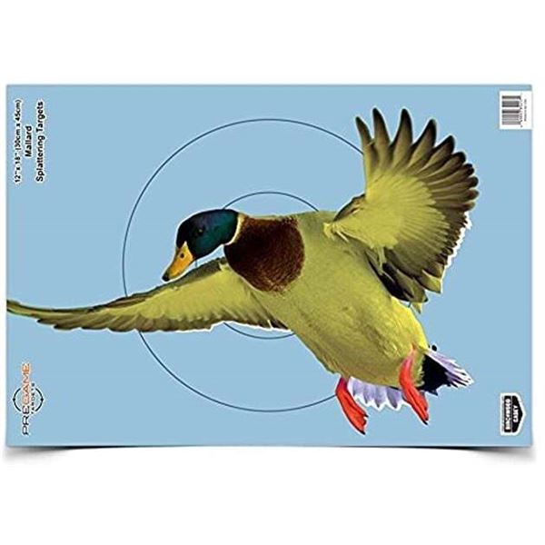 Birchwood Casey Pre-Game Targets Duck 8 12" x 18" UPC 29057354072 SKU 35407