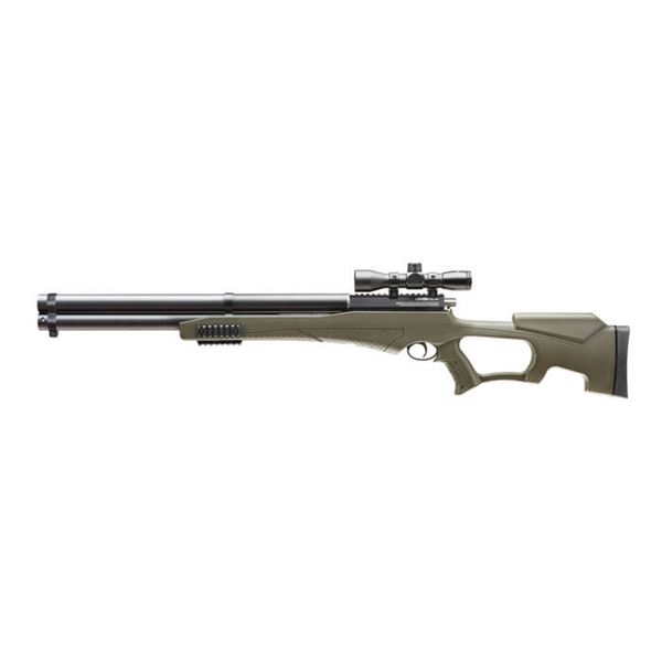 Umarex AirSaber PCP Arrow Air Rifle 450FPS OD Green Stock & Axeon Scope | PAL Not-Required UPC 72336