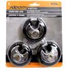 Image 1 : Axiom KEY-XDL3 DISK LOCK 3PK UPC 627843527091 SKU XDL3