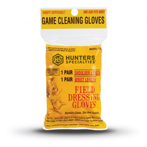 Hunter's SpecialtiesGAme Cleaning Gloves UPC 21291010714 SKU 1070