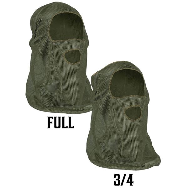 Primos 3/4 Mask OD Green Mesh UPC 10135066628 SKU PS6662