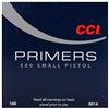 Image 1 : CCI Small Pistol Primers No. 500 (100 Pack) UPC 76683000149 SKU 14