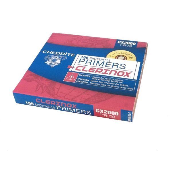 Cheddite Primers Type 209 (100 Pieces) UPC 3700526107111 SKU CHE209