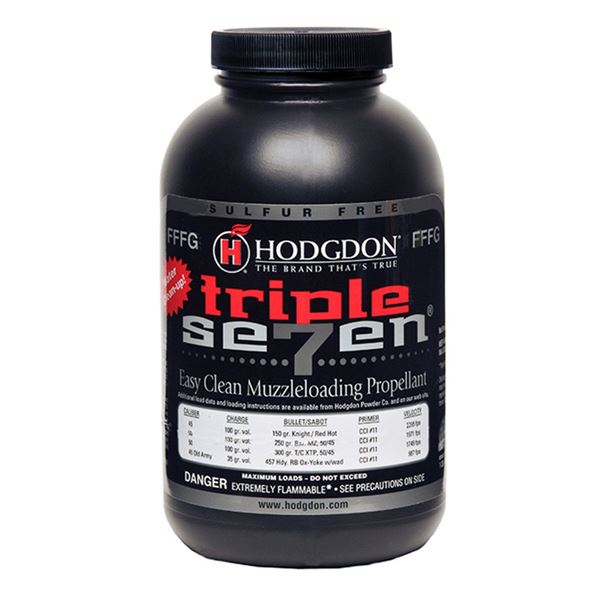 Hodgdon Triple Seven Easy Clean Muzzleloading Propellant FFFG UPC 39288777304 SKU T73