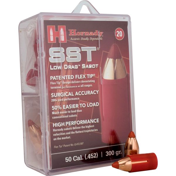 Hornady SST Bullets .50 Cal 300 Grain UPC 90255672633 SKU 67263