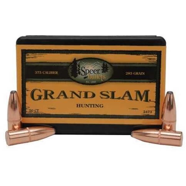 Speer Grand Slam 375 Cal 285 Grain (50 Count) UPC 76683024732 SKU 2473