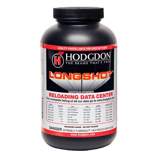 Hodgdon Longshot Shotgun Powder UPC 39288700104 SKU LONGSHOT