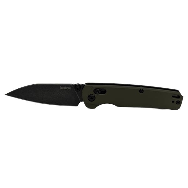 Kershaw Bel-Air Olive/Blackwash Folding Knife UPC 87171067872 SKU KE-6105OLBW