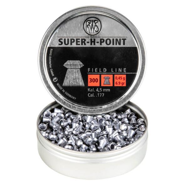 RWS Super-H Point .177 Pellet 6.9 Grain (500) UPC 4000294136672 SKU 2136678