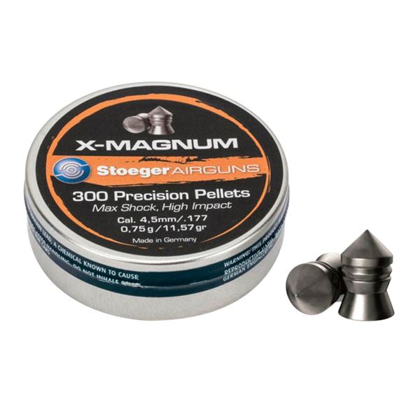 Stoeger X-Magnum .177 Cal 11.57 Grain Precision Pellets (300 Count) UPC 370843036970 SKU 545065