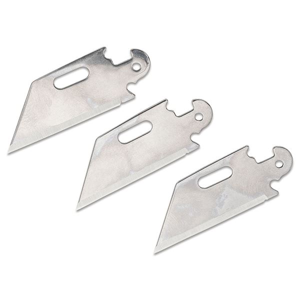 Cold Steel Click-N-Cut Replacement Blades 3-Pack #40AP3B Utility Plain Edge UPC 705442019497 SKU CS-