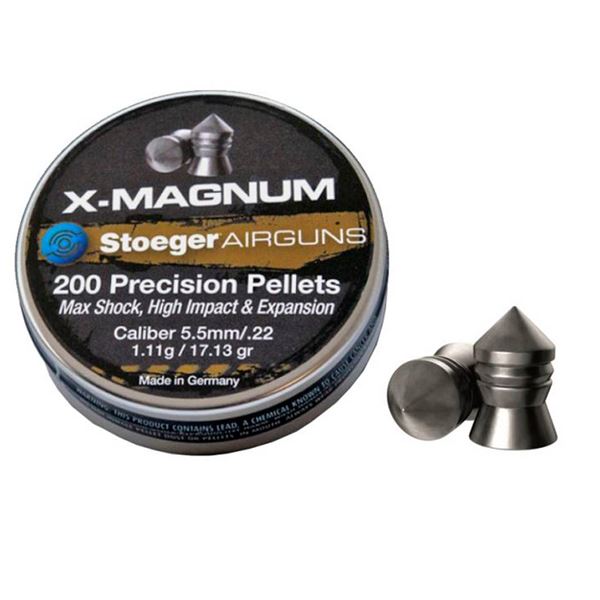 Stoeger X-Magnum .22 Cal. 17.13 Grain Precision Pellets (200 Count) UPC 37084303604 SKU 30348