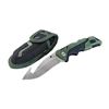 Image 1 : Buck Knives 660 Large Folding Pursuit w/ Guthook Black/Green w/ Sheath UPC 33753151583 SKU 12256