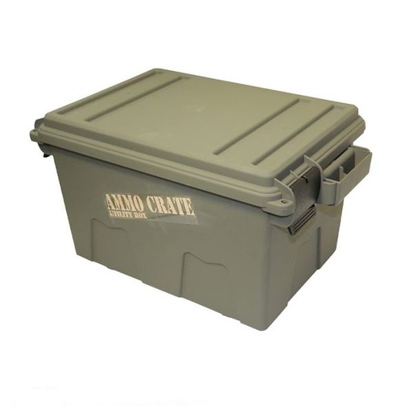 MTM Case-Gard Ammo Crate Utility Box 17.2"L x 10.7"W x 9.2"H UPC 26057362571 SKU ACR718