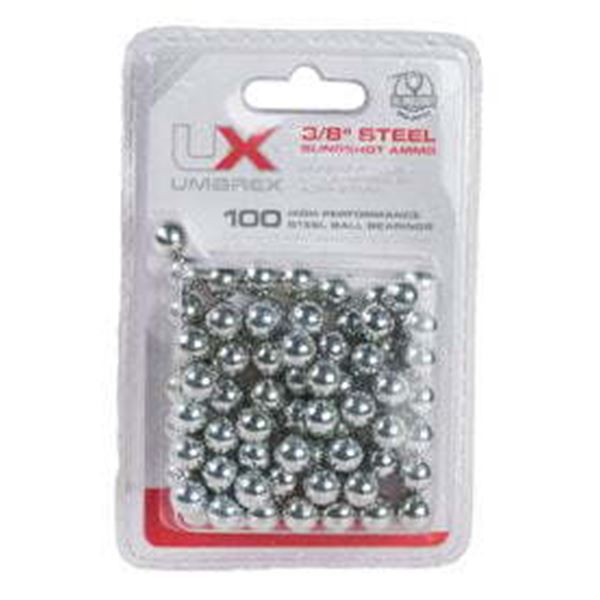 Umarex 3/8" Steel Slingshot Ammo (100 Rounds) UPC 723364190032 SKU 2219003
