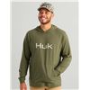 Image 1 : Huk'd Up Hoodie Moss Large UPC 190840561851 SKU H1300094-316-L