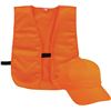 Image 1 : Outdoor Cap BLZCPV Vest and Cap Combo Adult Blaze, Blaze Orange UPC 45727092112 SKU BLZCPV