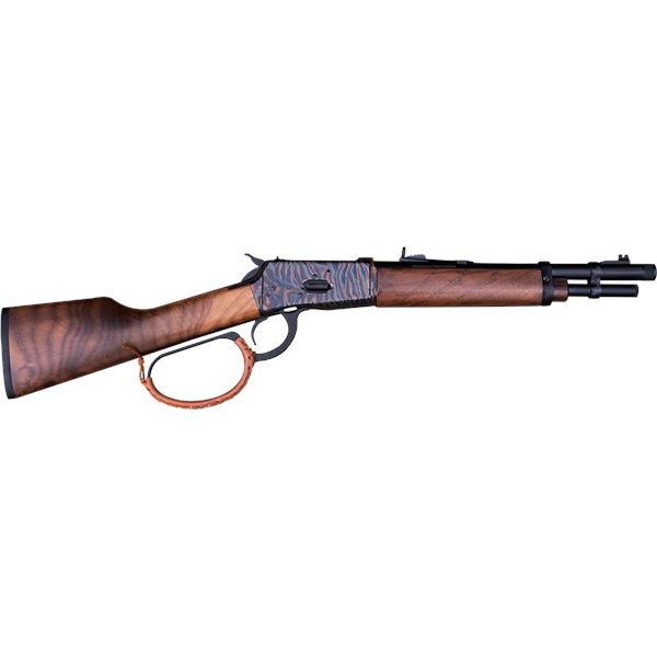 Canuck Wrangler Trail Boss 357 Mag/38 Spl 12" Barrel Case-Hardened Receiver Mare's Leg Walnut Stock