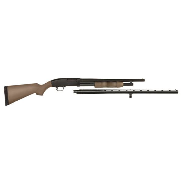 Mossberg M88A 12GA SYN FDE/Blued Combo 28'1/18.5" Pump-Action Shotgun