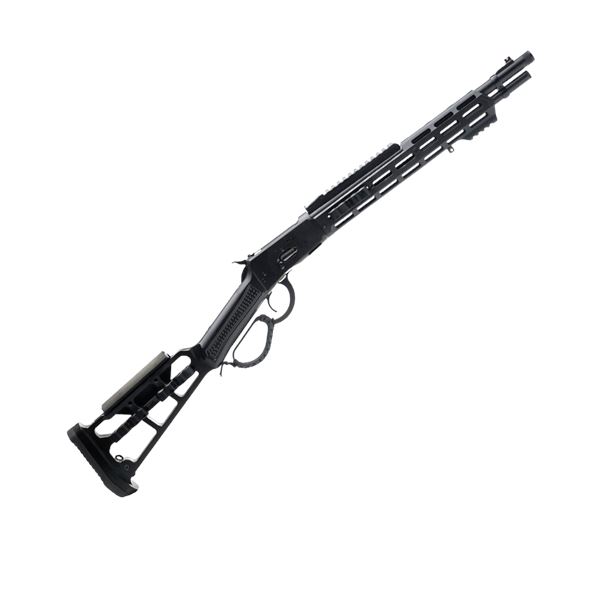 Canuck Wrangler Blackout 44 Mag 16.5" Barrel Skeleton Stock Picatinny Rail Lever Action Rifle