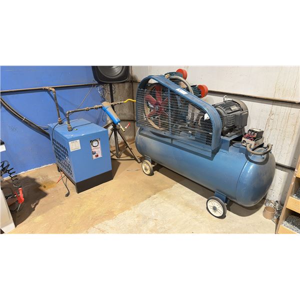 PORTABLE AIR COMPRESSOR WITH FROZEN TYPE COMPRESSED AIR DRYING MACHINE MODEL JY-1NF