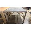 Image 1 : PORTABLE ALUMINUM WORK TABLE
