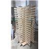 Image 1 : CUSTOM BUILT PORTABLE SHEET SHELVING UNIT