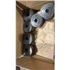 Image 2 : (4) BOXES OF ASSORTED COIL NAILS & 4IN LED SLIM PANEL LIGHTS