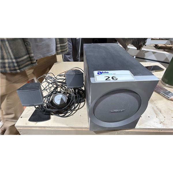 BOSE COMPANION 3 2.1 COMPUTER SPEAKER SYSTEM