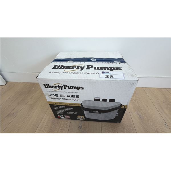 LIBERTY PUMPS 406 SERIES COMPACT DRAIN PUMP