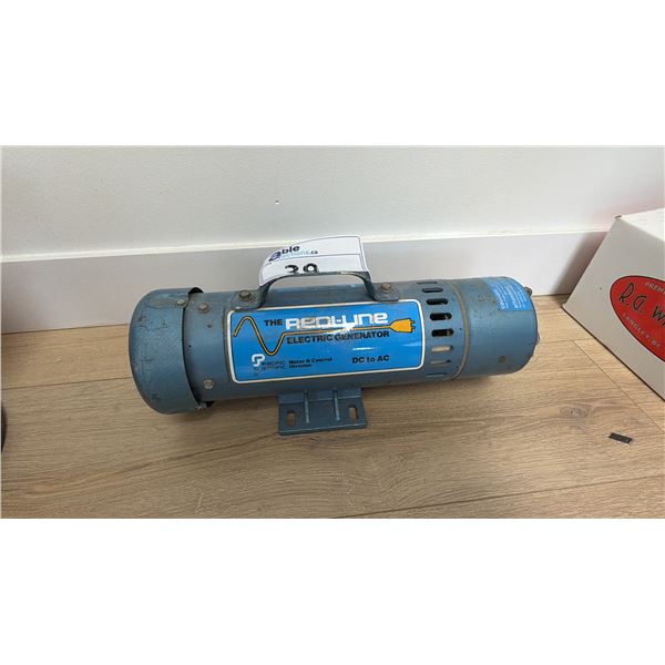 THE REDI-LINE ELECTRIC GENERATOR