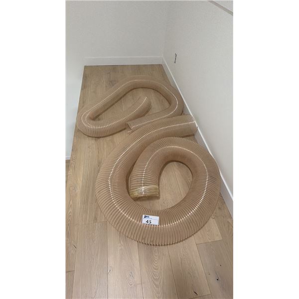 (2) ASSORTED SIZE DUST COLLECTION HOSING