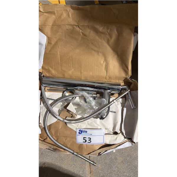 CHROME KITCHEN FAUCET