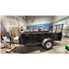 Image 1 : 2005 DOUBLE A UTILITY BOX TRAILER, BLACK, VIN 2DALC11465T004811,