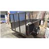Image 2 : 2005 DOUBLE A UTILITY BOX TRAILER, BLACK, VIN 2DALC11465T004811,