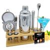 Image 1 : Obaly Cocktail Shaker Set with Bar and Wine Tools