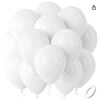 Image 1 : Lot of 3 – Bulk White Balloons With Ribbon